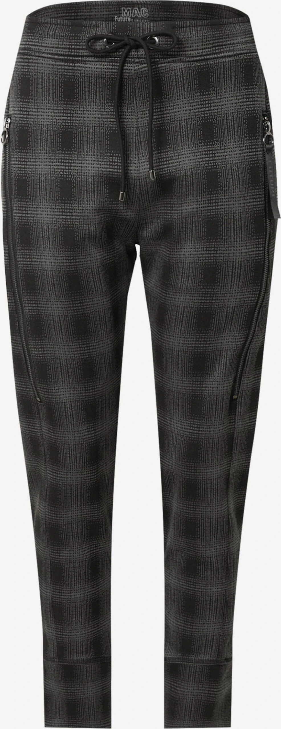 MAC Pantalons Slimfit Broek Future Dames Grijs / Aardetinten 3 MAC Pantalons Slimfit Broek Future Dames Grijs / Aardetinten