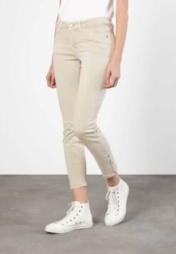 Slim Fit Jeans -Beige