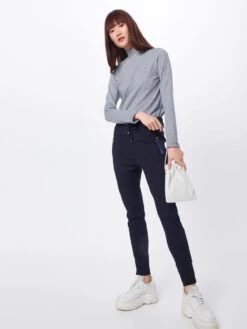 MAC Pantalons Slimfit Broek Future Dames Donkerblauw -Mac 00ed3143b0c9b07de3a9dc1a721c07cc