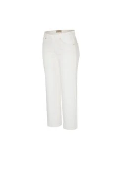 Rich Culotte - Straight Leg Jeans - White Denim -Mac 040c4c8bb7214556ba367a0fd303285a
