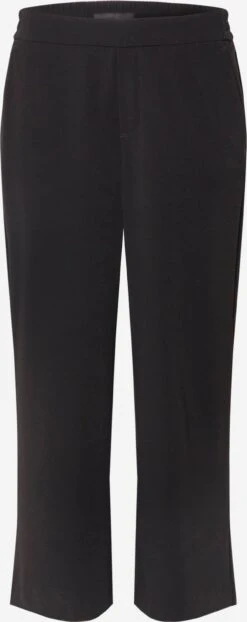 MAC Pantalons Wide Leg Broek Dames Zwart