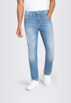 Arne Pipe - Straight Leg Jeans - Light Blue Authentic Wash