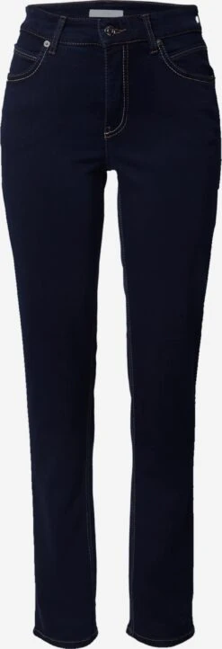 MAC Straight Regular Jeans Melanie Dames Donkerblauw