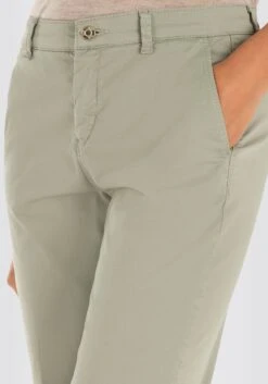MAC Chinos Slimfit Chino Dames Pastelgroen -Mac 0ff8fed941631dc7a448b77853903ba8