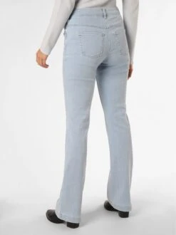 MAC Bootcut Flared Jeans Dream Dames Blauw -Mac 1082171fd7e7145aa21cff35123a45e5