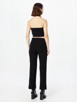 MAC Pantalons Flared Broek Dames Zwart -Mac 11851c289ebae4f5828618a5ead28899