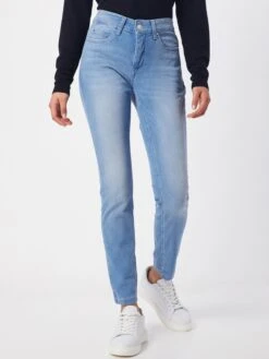 MAC Jeans Skinny Jeans Dream Skinny Dames Lichtblauw -Mac 137e06206f469e48d0390d2d3ddccb71