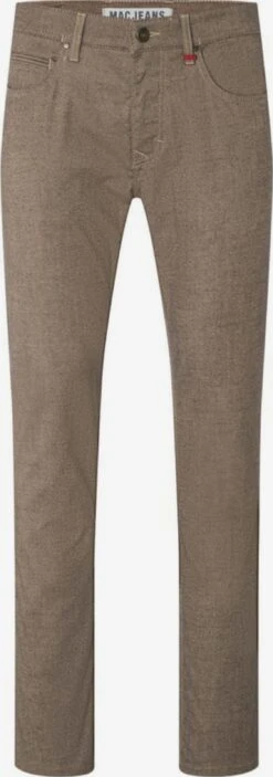 MAC Pantalons Regular Broek Heren Lichtbruin