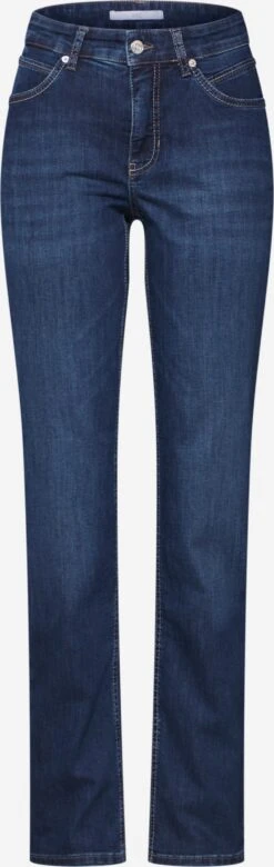 MAC Straight Regular Jeans MELANIE Dames Donkerblauw