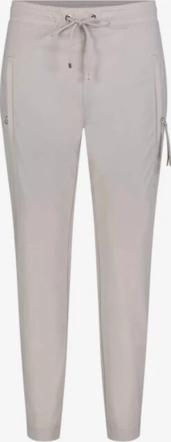 MAC Pantalons Regular Broek Dames Lichtgrijs -Mac 1d02f32c6f86000055c032a1c8514429