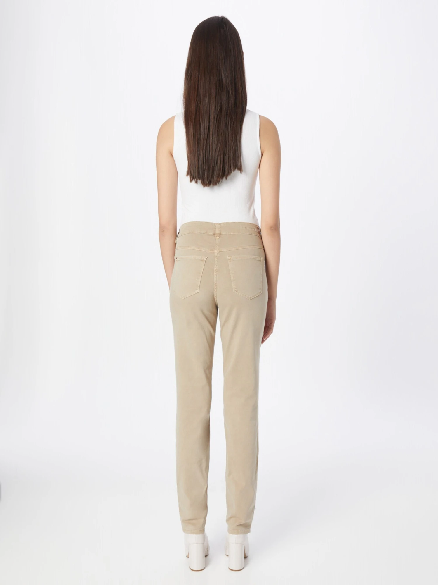 MAC Straight Regular Jeans Dream Dames Sand 6 MAC Straight Regular Jeans Dream Dames Sand - Afbeelding 4