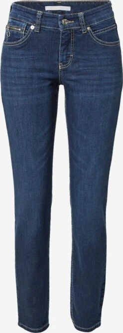 MAC Jeans Slimfit Jeans Dames Donkerblauw