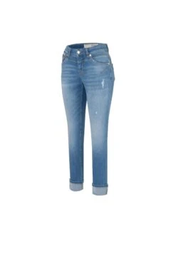 Rich- Slim Fit Jeans - D Summer Blue Destroyed -Mac 2206b4e2977b41efa35d10fd71fa3afe