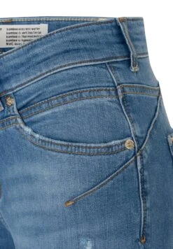 Rich- Slim Fit Jeans - D Summer Blue Destroyed -Mac 2352a338525449e5aa6981141aacd36c