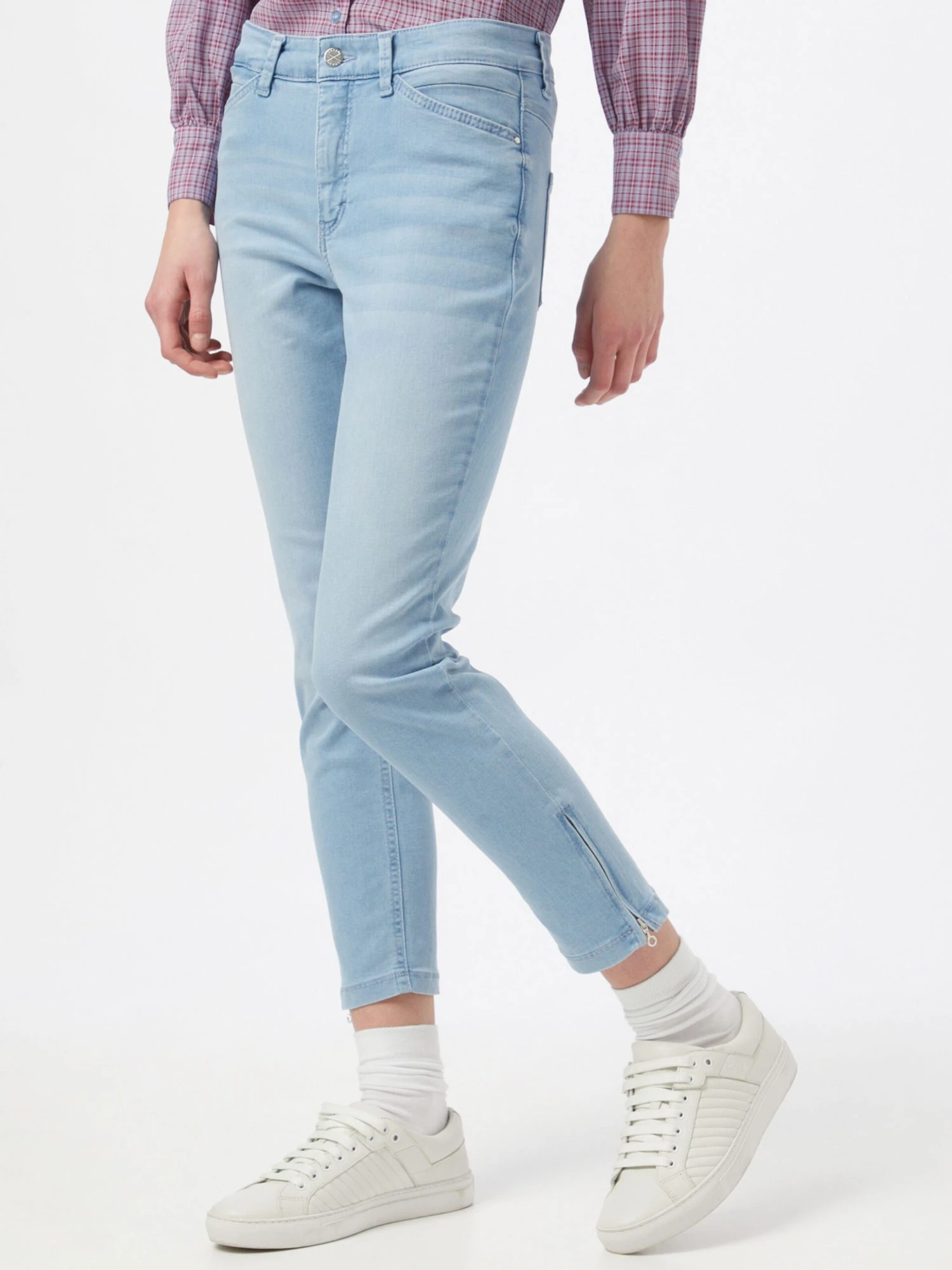 MAC Jeans Slimfit Jeans Dream Chic Dames Blauw 4 MAC Jeans Slimfit Jeans Dream Chic Dames Blauw - Afbeelding 2