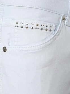 MAC Pantalons Slimfit Broek Dames Lichtblauw -Mac 2c22d26f16ca4bcb1be139e4dfd88ad9