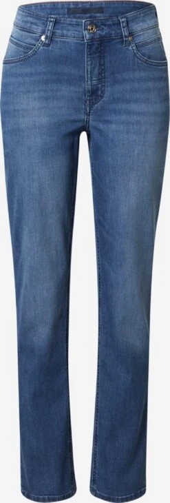 MAC Straight Regular Jeans Melanie Dames Lichtblauw
