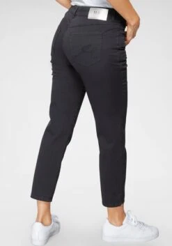 MAC Pantalons Regular Broek Dames Marine -Mac 2d99a3647cc6111d4abfa5ab89ecd394