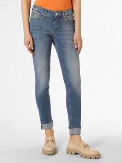 MAC Jeans Slimfit Jeans Rich Dames Lichtblauw -Mac 2f18bec400b83aadc8015e9e5239bb82