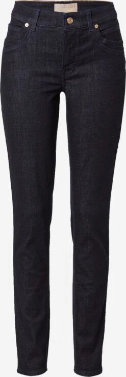 MAC Straight Regular Jeans Mel Dames Donkerblauw