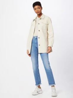 MAC Straight Regular Jeans Angela Dames Blauw -Mac 335e513a2e7d8d28f05feba8bb165dba