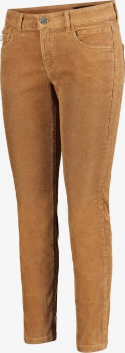 MAC Pantalons Regular Broek Dames Karamel -Mac 343a309a3cdae52f2a8ffaecb821b6bd
