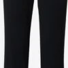 MAC Pantalons Flared Broek Dames Zwart