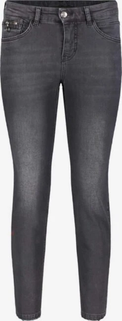 MAC Jeans Skinny Jeans Dames Antraciet