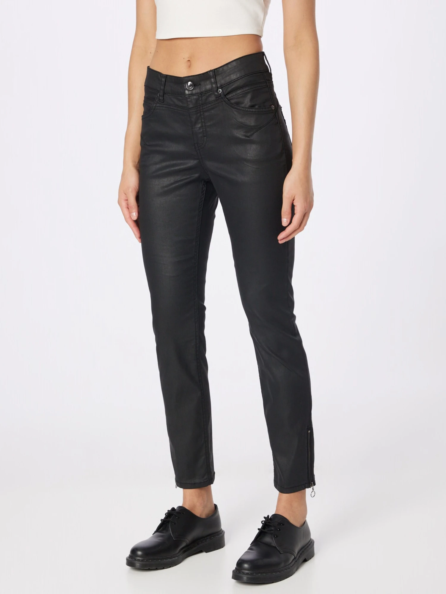 MAC Jeans Slimfit Jeans Rich Dames Zwart 6 MAC Jeans Slimfit Jeans Rich Dames Zwart - Afbeelding 4