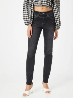 MAC Jeans Slimfit Jeans RICH Dames Antraciet -Mac 40db316865248e73721e13e080d4f4ad