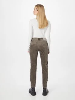 MAC Pantalons Slimfit Broek Rich Dames Olijfgroen -Mac 43a610130efe0a7ede92333f956b0fb1