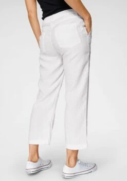 MAC Pantalons Regular Broek Dames Wit -Mac 456340e32667ff1433bfdd1fc3778d2d