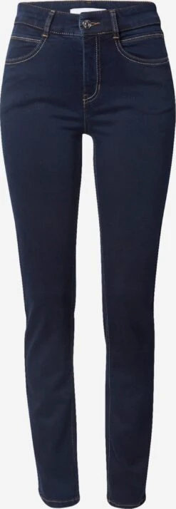 MAC Jeans Slimfit Jeans Angela Dames Donkerblauw