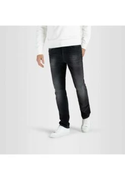 Straight Leg Jeans - Schwarz