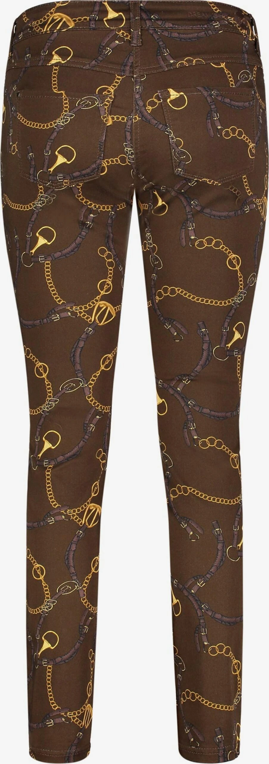 MAC Jeans Skinny Jeans Dames Bruin 4 MAC Jeans Skinny Jeans Dames Bruin - Afbeelding 2