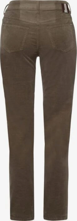 MAC Jeans Slimfit Jeans Angela Cord Dames Kaki -Mac 5f1ba1646408d2a65752f160b59b6498