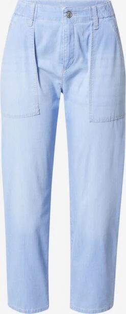 MAC Straight Regular Jeans WANDA Dames Blauw