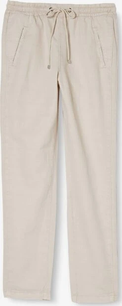 MAC Pantalons Regular Broek Dames Crème