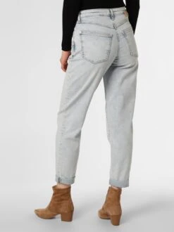 MAC Mom Jeans Tapered Jeans Rich Carrot Dames Blauw -Mac 67459c5824a9f51e2a3dc3ee411c5b8c