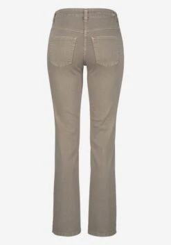 MAC Straight Regular Jeans Dream Dames Donkerbeige -Mac 6a3bcd3e4510148fc34ec6574016e3a5