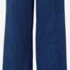 MAC Wide Leg Wide Leg Jeans DREAM WIDE Dames Blauw -Mac 707e4705fd07f0a1a8b4fe2e2b17f153