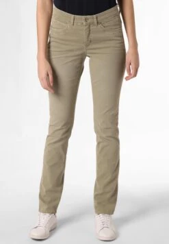 Angela - Straight Leg Jeans - Schilf