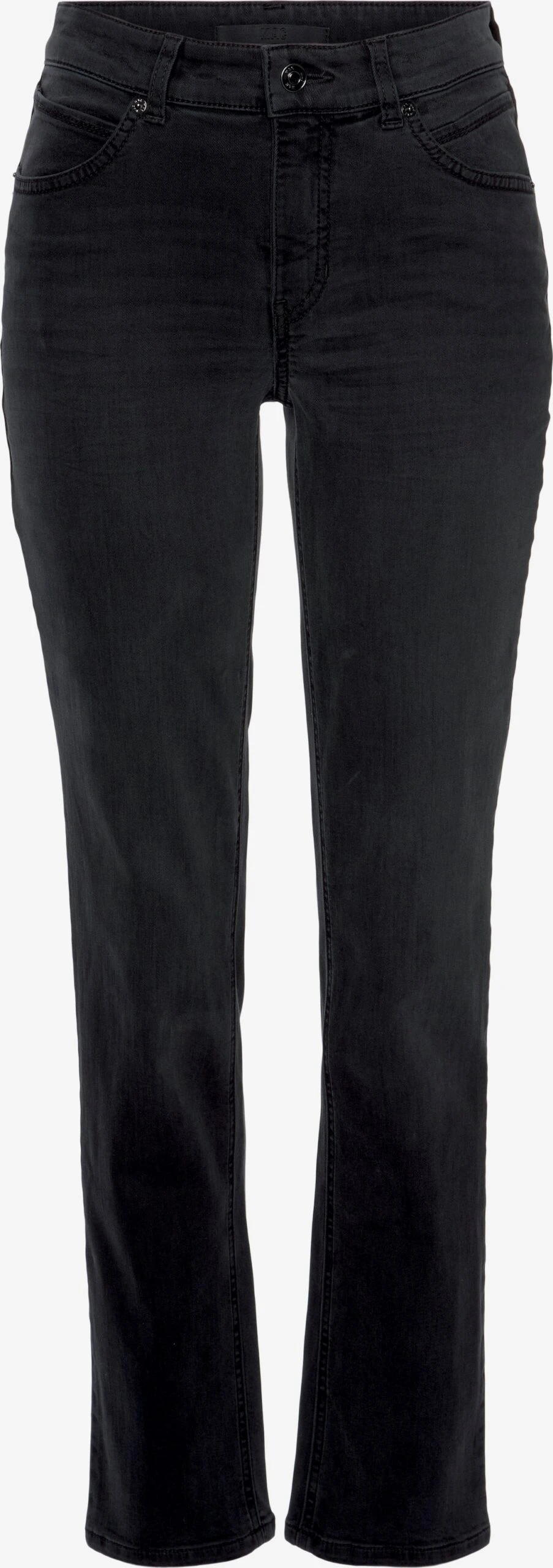 MAC Straight Regular Jeans Melanie Dames Zwart 3 MAC Straight Regular Jeans Melanie Dames Zwart