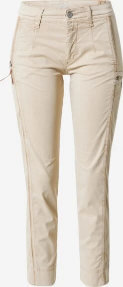 MAC Jeans Slimfit Jeans Dames Lichtbeige