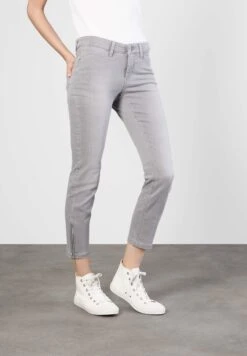 Grautöne - Slim Fit Jeans - Grey