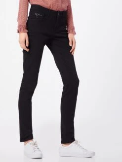 MAC Jeans Slimfit Jeans Dames Zwart -Mac 799498d2ebae675b8d4acfbbbcb70303