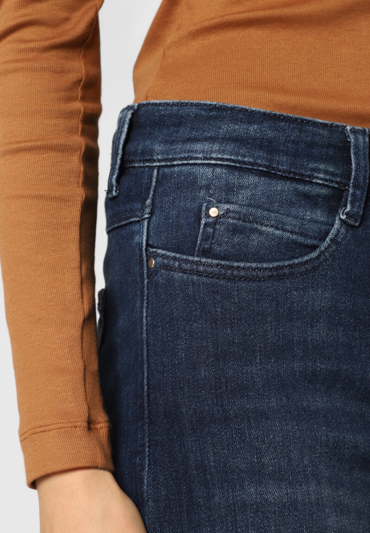 Dream Wide - Straight Leg Jeans - Indigo 5 Dream Wide - Straight Leg Jeans - Indigo - Afbeelding 3