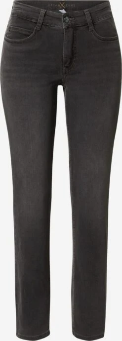 MAC Straight Regular Jeans Dream Dames Donkergrijs