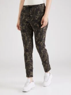 MAC Pantalons Slimfit Broek Future 2.0 Dames Kaki / Olijfgroen -Mac 7d09d3dec6256c0e7459e06b9d6a6632