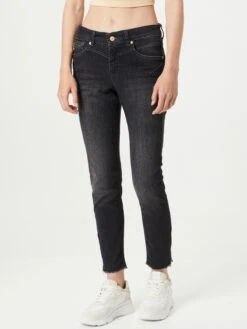 MAC Jeans Slimfit Jeans Rich Dames Grijs -Mac 7d4fa256025935b7674983654acf90da